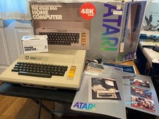 Atari 800 8-bit Computer 48K Tested NICE w/Or...