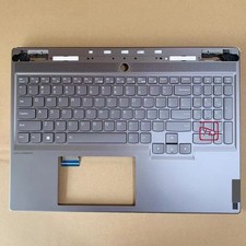 New For Legion S7 16APH8 82Y4 Palmrest Upper Case US Backlit Keyboard 5CB1L68021