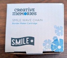 Creative Memories Smile Wave Chain Border Maker Cartridge  LTD ED  NIB