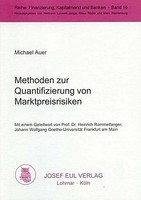 Methoden Zur Quantifizierung Von Marktpreisrisiken Michael Auer