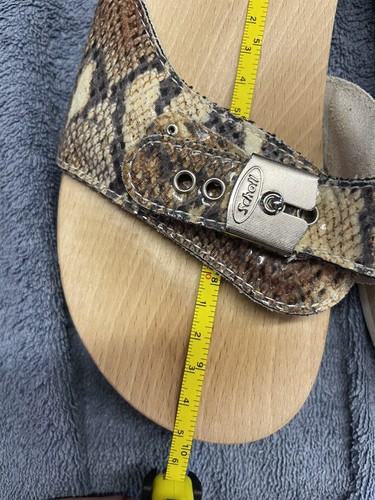 Scholl Exercise Sandals - Size 5 / 38 Scholl Pescura - Snakeskin design - Picture 6 of 11