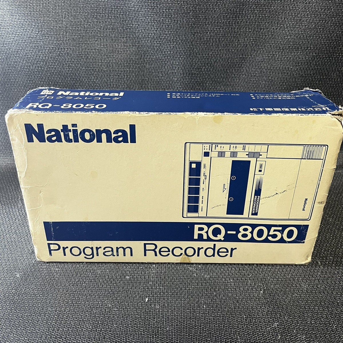 National JR-200＆Program Recorder RQ-8050 National RQ-8050