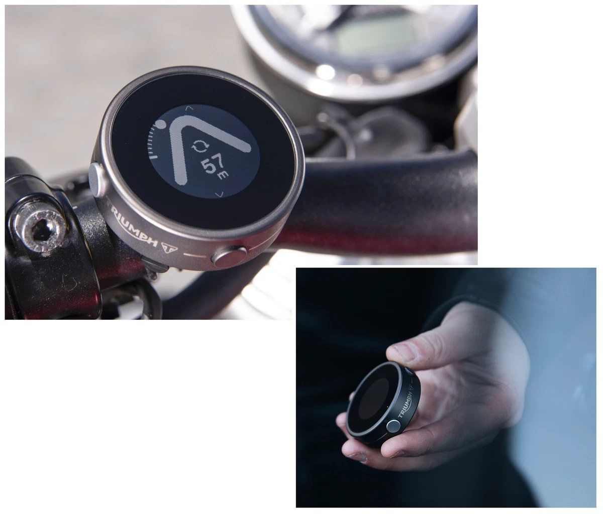 Navigateur GPS moto universel avec chargeur USB,Beeline Triumph Edition