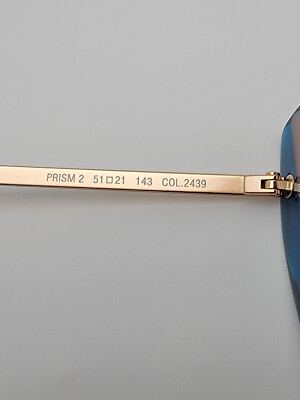 FACE A FACE Paris Prism 2 Col. 2439 Blue Pink Frame Grey Lens Cat Eye Sunglasses FACE A FACE Paris Prism 2 Col. 2439 Blue Pink Frame Grey  main image 3