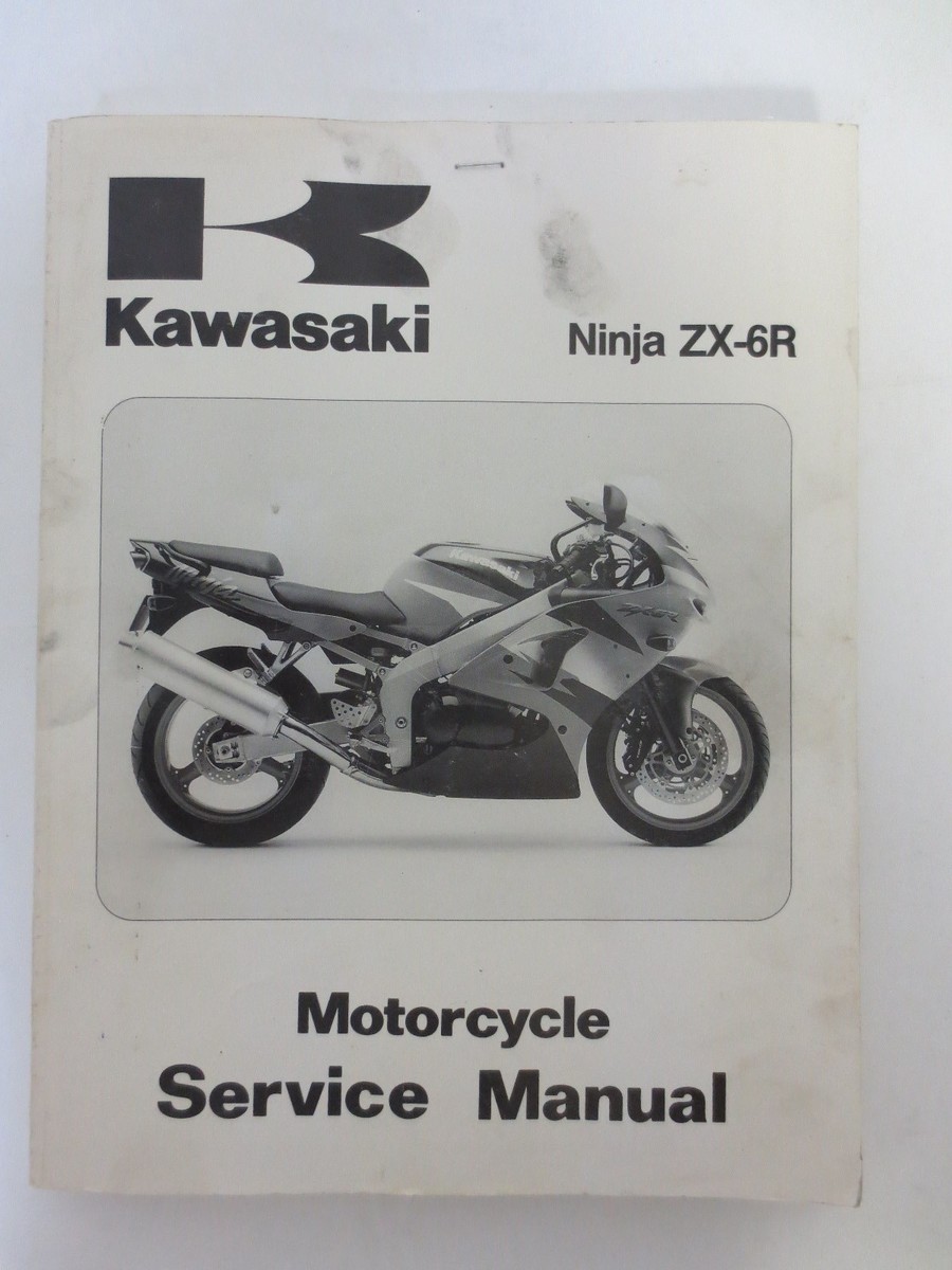 KAWASAKI NINJA ZX-6R SERVICE MANUAL 1998 | eBay