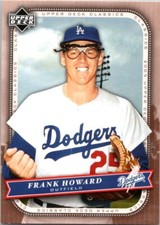 2005 UD Upper Deck Classics #34 Frank Howard