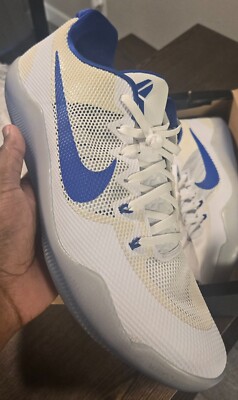 Size 17.5 - Nike Kobe 11 TB White Game Royal. Brand new without