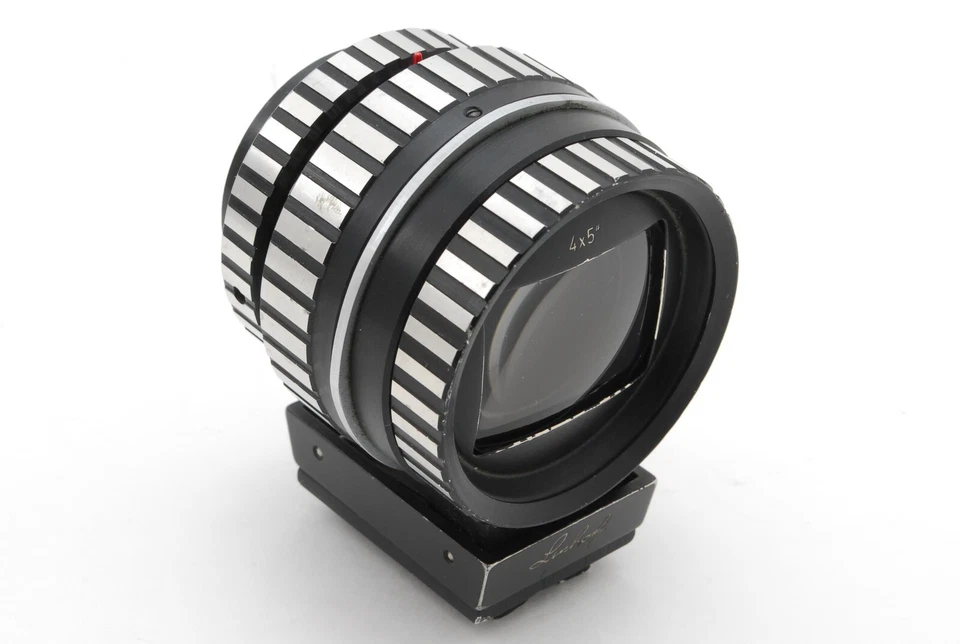 LINHOF 9X12/4X5 UNIVERSAL ZOOM VIEW FINDER ZEBRA 4x5 MASK SET - Image 4 of 4
