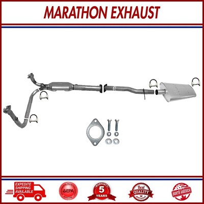 FrontCat+Pipe+RearMufflerFor96-98Chevy&GMC C2500 5.0L Standard Cab |RWD|131.5''WB