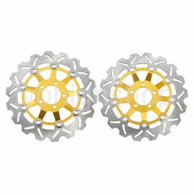 Front Brake Rotors Discs For Kawasaki GPZ900 A7 A8 GPZ900R ZX900