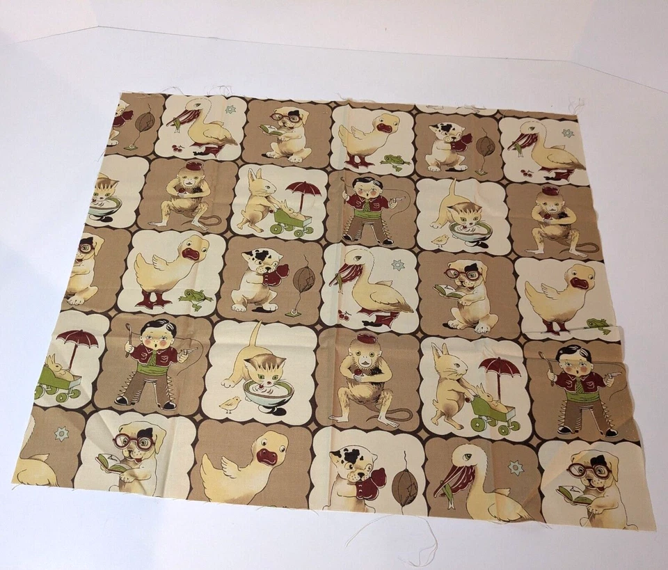 VTG Lil' Rascals Fat Quarter Bundle, Chloe's Closet, Moda Fabrics, Made in Japan - Image 3 of 4