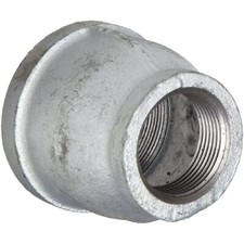 Anvil 8700135752, Malleable Iron Pipe Fitting, Reducer Coupling, 1-1/2" x 3/4"