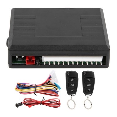 US 12V Refitted Car Remote Central Kit Door Lock/Unlock Locking Keyless Entry
