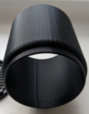 A ZWO Seestar S50 Dew Light Block Direct friction fit into telescope