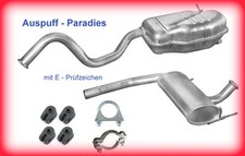 Abgasanlage Auspuffanlage für Renault Laguna I 1.8 & 2.0 Limo. & Grandtour + Kit