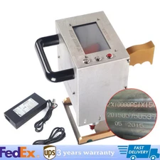 Portable Metal VIN Code Engraving Printer Touch Screen Dot Peen Marking Machine