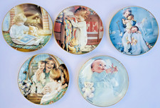 The Danbury Mint 1991 Kathy Lawrence Young Innocence Collector Plates Set of 5 