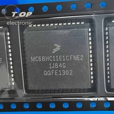 1PCS MC68HC11E1CFN2 MC68HC11E1CFNE2 8 Bit Microcontroller Unit MCU PLCC52