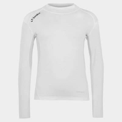 Sondico Kinder Jungen Mock Neck Grundschicht Junioren Oberteil Kompressionsrüstung Thermo