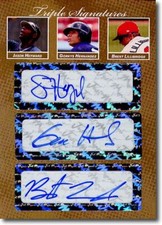 JASON HEYWARD Gorkys Hernandez Brent Lillibridge Autograph Rookie GOLD Auto #/10