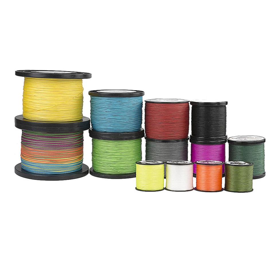 Línea de pesca trenzada HERCULES 2000M 2187Yds 6-200LB prueba color seleccionar PE pez luna Foto 3 de 4