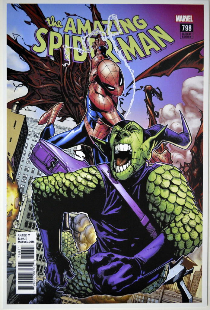 AMAZING SPIDER-MAN 798 COVER PRINT Green Goblin | eBay