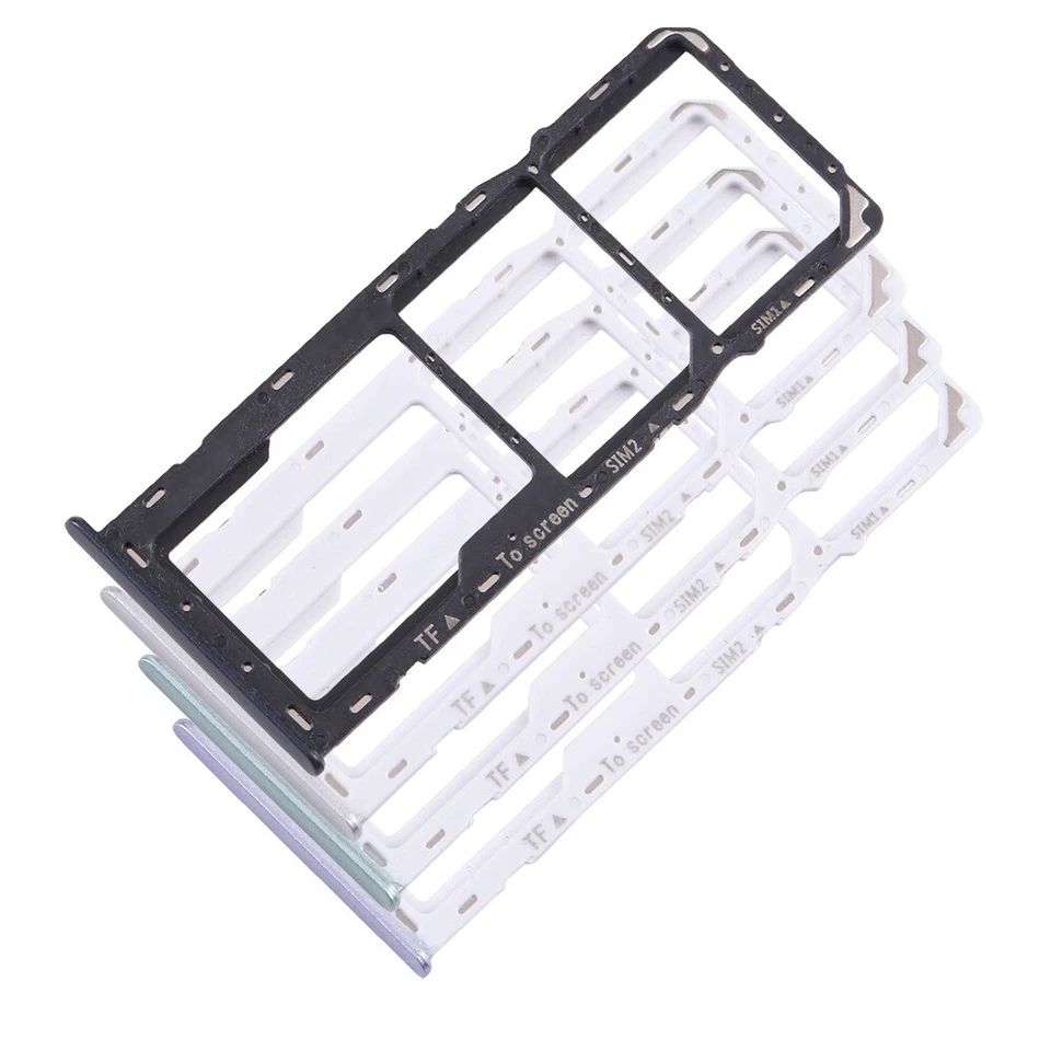 BAGMAXX Dual Sim Tray für Samsung Galaxy A22 5G Kartenhalter Fach Schlitten SD Card Slot