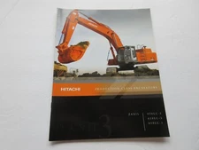 Hitachi Zaxis 450LC-3, 650LC-3, 850LC-3 Excavator Sales Brochure 12 Page