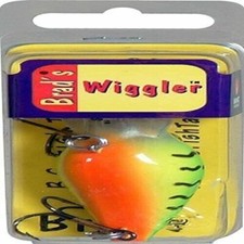 Brad's Killer Fishing Gear Wiggler (Fire Tiger, 3-Inch)