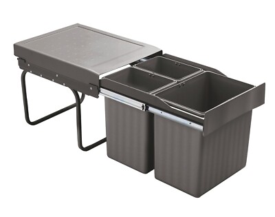 WESCO  Trio Bin, 33 Liter, anthrazit