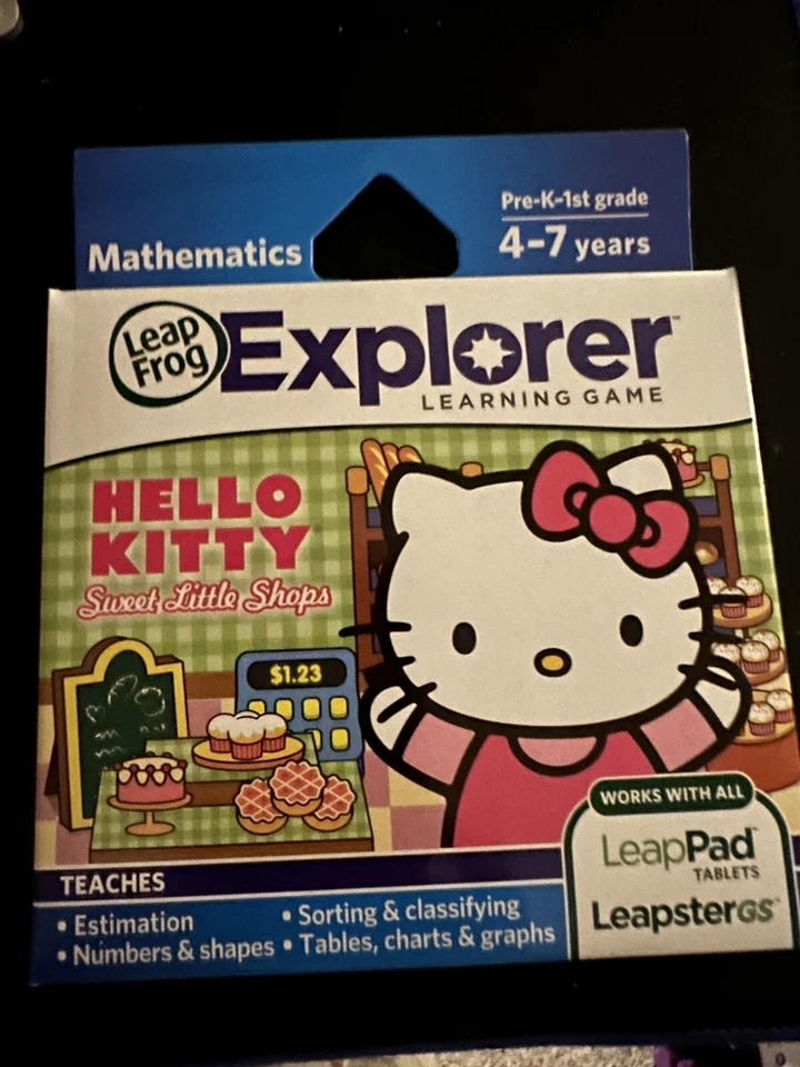 New Hello Kitty leapfrog Explorer leappad learning Game - Image 3 of 3