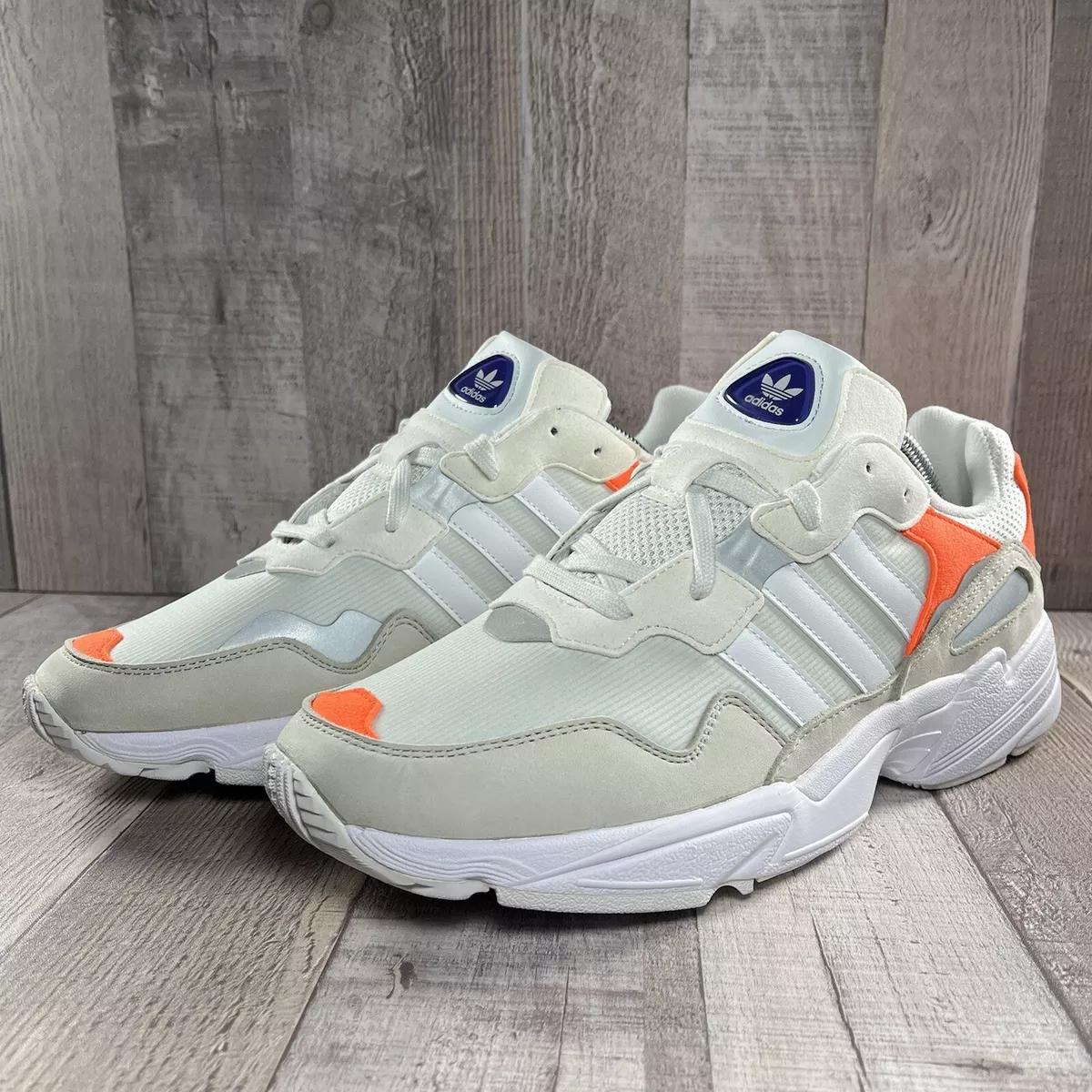 tack Nachtvlek Imitatie Adidas Originals Men&#039;s Yung 96 Running Shoes Sneaker White Orange Size  10 F97179 | eBay