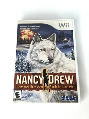 Nancy Drew: The White Wolf of Icicle Creek (Nintendo Wii, 2008) TESTED