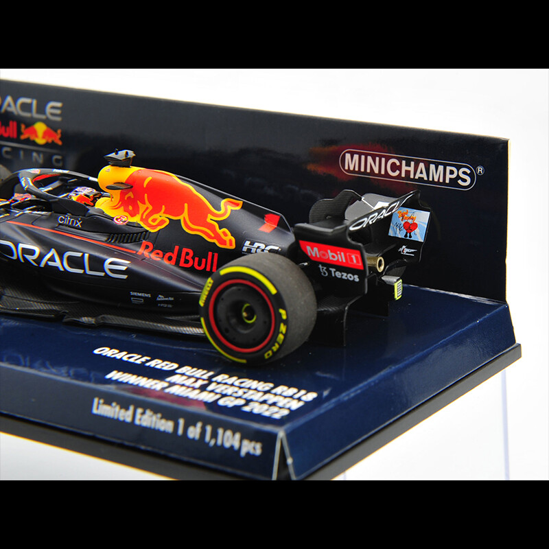 1:43 Oracle RedBull Racing RB18 Winner 1# Miami GP 2022 Max