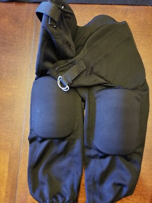 Martin Youth Integrated (With Pads) Football Pants White or Black 