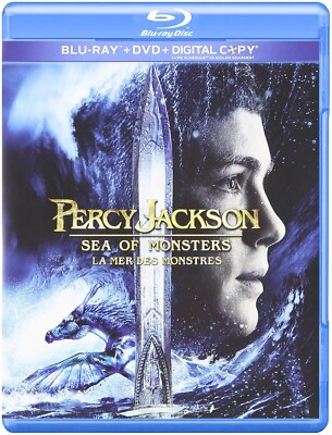 Percy Jackson: Sea of Monsters (Blu-ray/DVD 2-Disc Set) ***BRAND NEW*** SEALED**