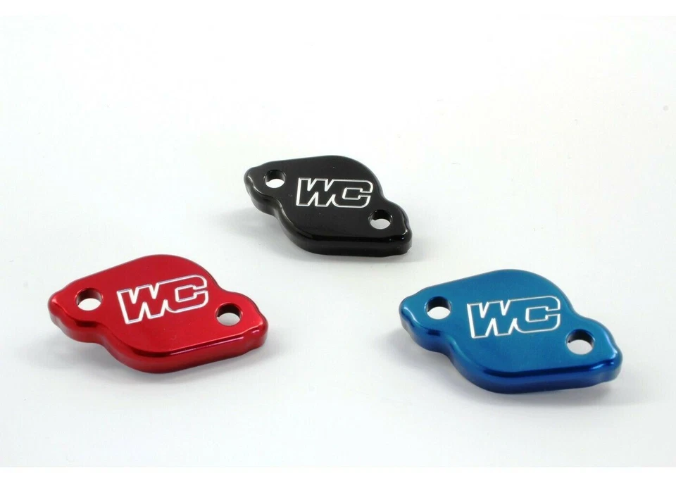 Tapa depósito freno trasero Works Connection 21-700 azul para 03-on Yamaha YZ YZF Foto 2 de 2