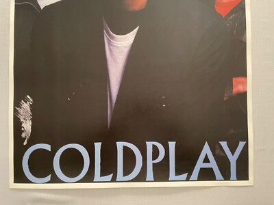 COLDPLAY, RARE 2000's POSTER | eBay