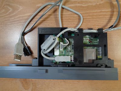 Sony KDF-42WE655 memory stick input, front panel, board 1-863-216-11 & cable HM