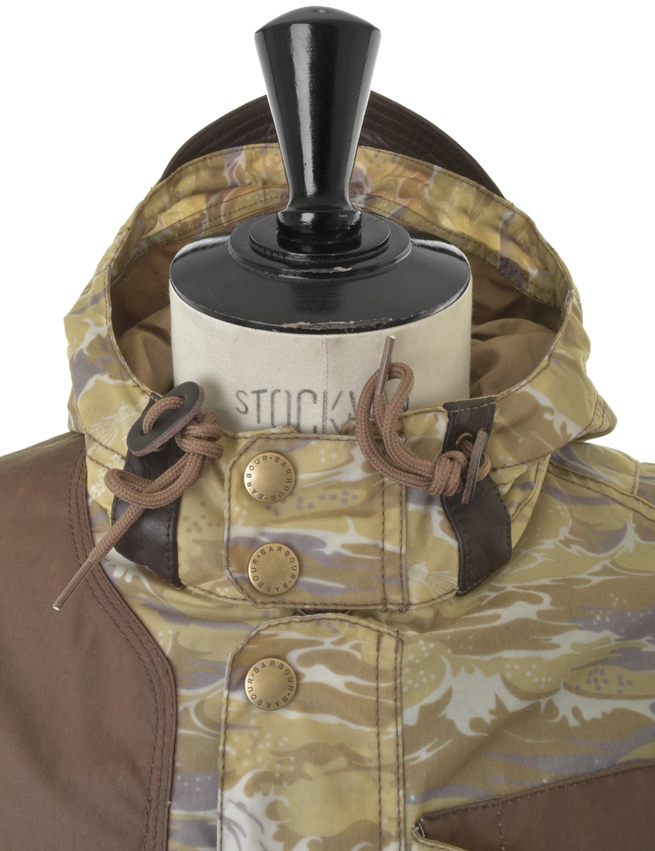 Barbour Men's Wave Mountain Parka, Size Medium, Stone Color, MSRP $899 image 2
