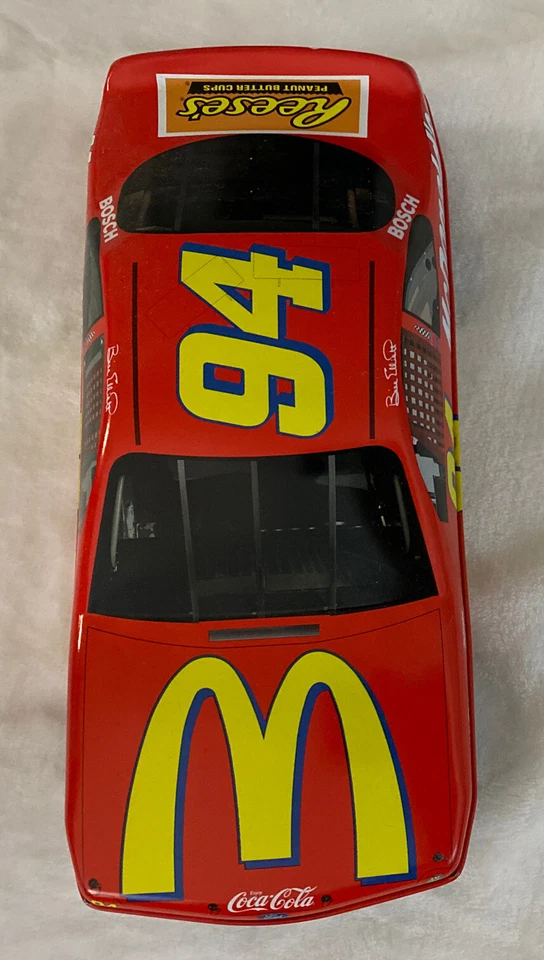 "Coche de carreras Bill Elliott Nascar 94 Tin Reese's Racing buen año Bosch 10""" Foto 2 de 4