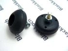 Pair Bumper Hood Front Side Rubber for 79-80 Dodge D50 Pickup 81-86 Dodge Ram 50