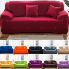 Sofa Cover Stretch Soft Couch Lounge Slipcover 1 2 3 4 Seater Protector Covers