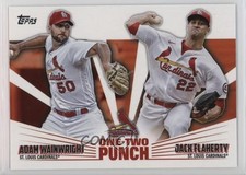 2023 Topps Series 1 One-Two Punch Adam Wainwright Jack Flaherty #12P-5 g6p