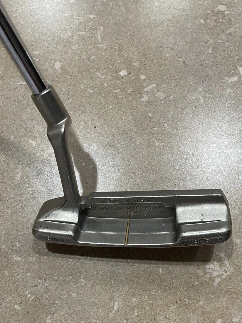 PING 1990s Anser 2 Beryllium Nickel BeNi putter, 33.5 Inch, Right