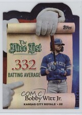 2025 Topps Holiday Making the Nice List Bobby Witt Jr #MNL-4 1mq2