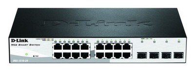 DLink Deutschland 20-Port Gigabit Switch DGS-1210-20/E Switch 20-Port