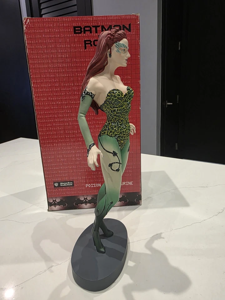1997 Warner Bros 1/6 Poison Ivy Statue Figurine Batman & Robin Uma Thurman Mint - Image 3 of 4