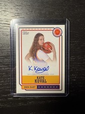 2024 Topps Chrome McDonald’s - Kate Koval Main Event SSP Auto