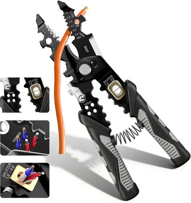 25-in-1 Multifunctional Wire Stripper - Professional Wire Stripper Tool for Cutt